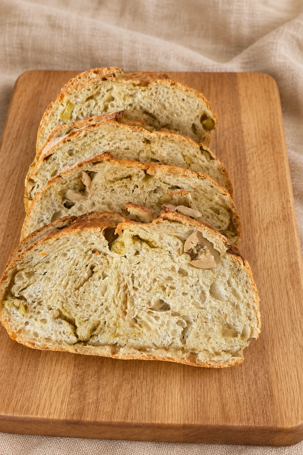 Olive and Thyme Sourdough