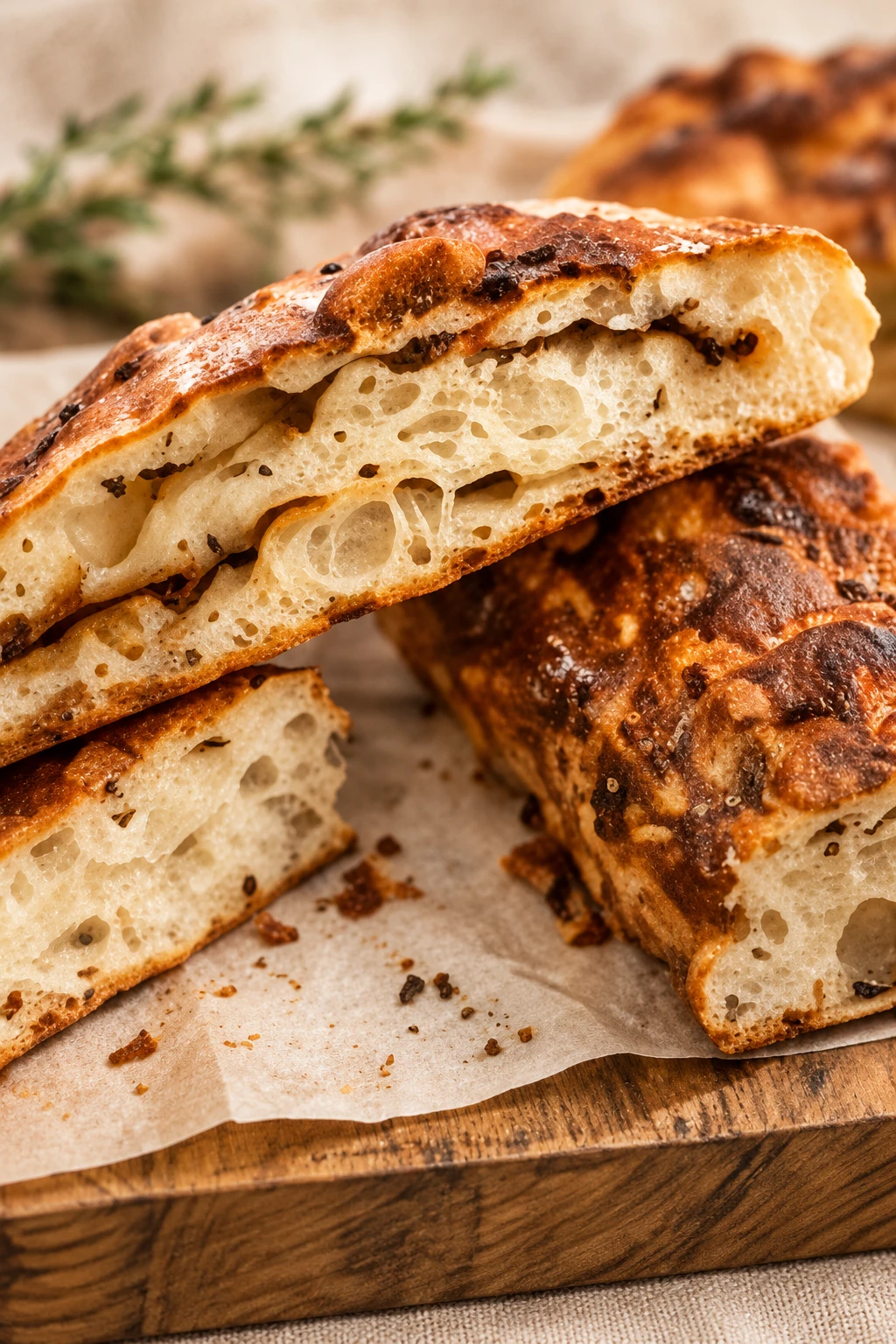 Cinnamon and Natural Butter Focaccia