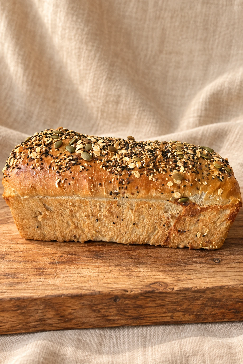 Whole Wheat Seeded Toast